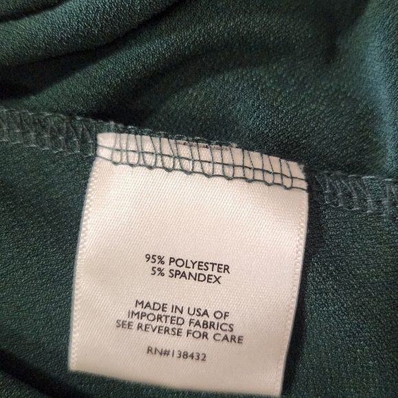 Modcloth Dress Women's 2XL Kelly Green Sleeveless Pleated Fit & Flare - Picture 6 of 8